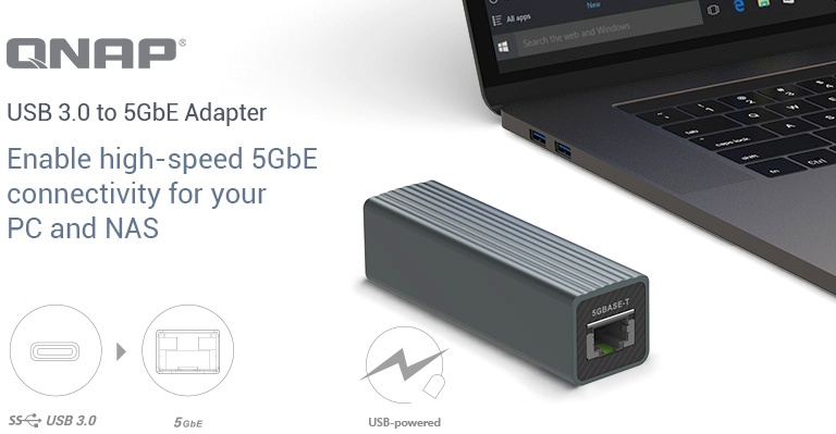 reveals the QNA-UC5G1T USB 3.0 to 5 GbE for NAS and - NotebookCheck.net News
