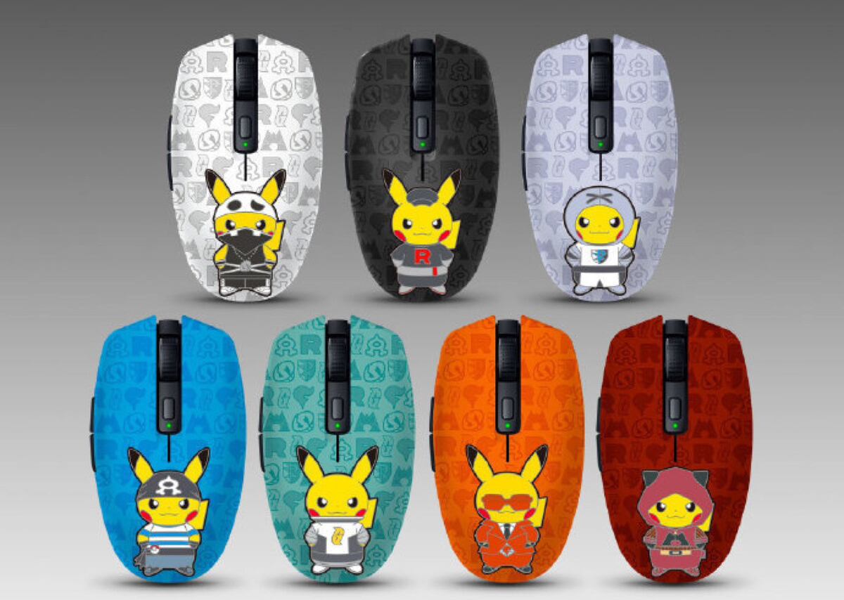Razer Orochi V2 gaming mouse refreshed with new Pokémon Editions