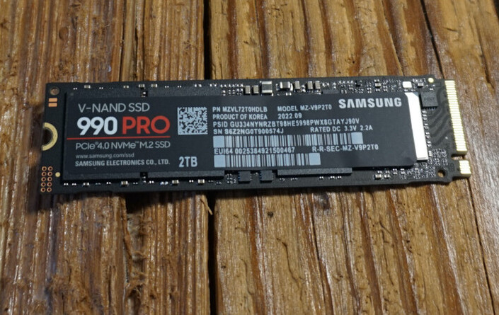 Samsung 990 Pro NVMe PCIe 5.0 SSD is officially in the works