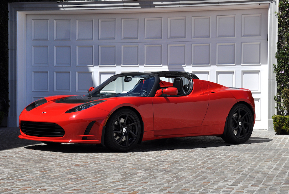 First generation Tesla Roadster sells for an eyewatering price of more
