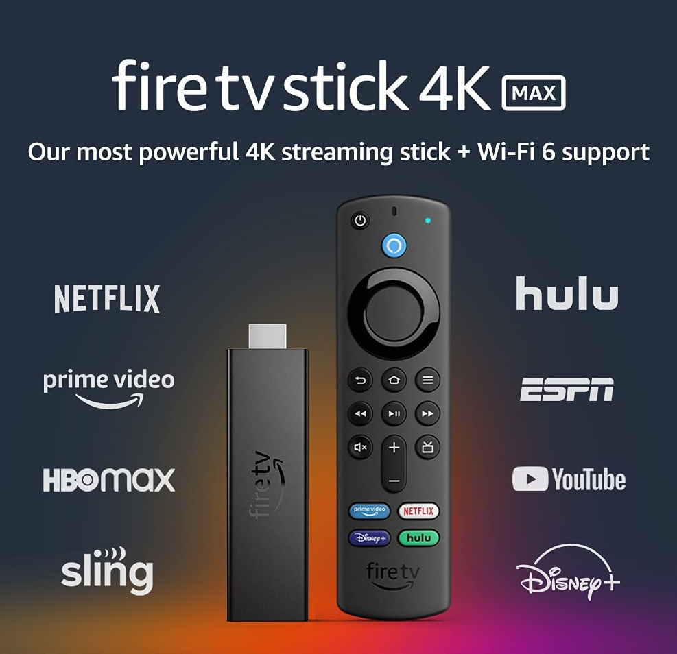 Fire TV Stick 4K Max Amazon's most powerful 4K streaming stick is now