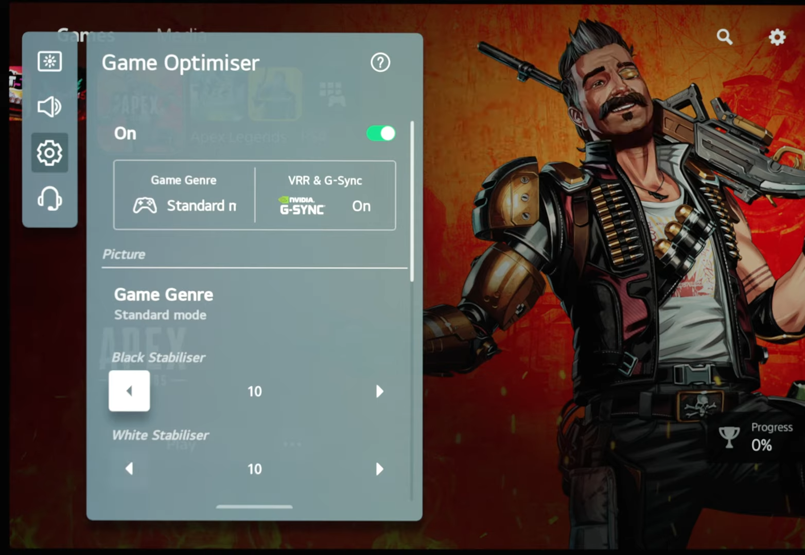 LG TV - How To Turn On Game Optimizer