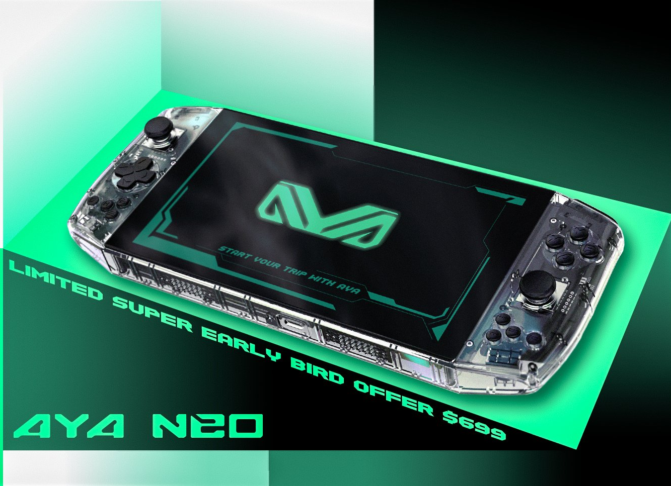 Aya Neo Founder launched, a handheld gaming console with AMD Ryzen
