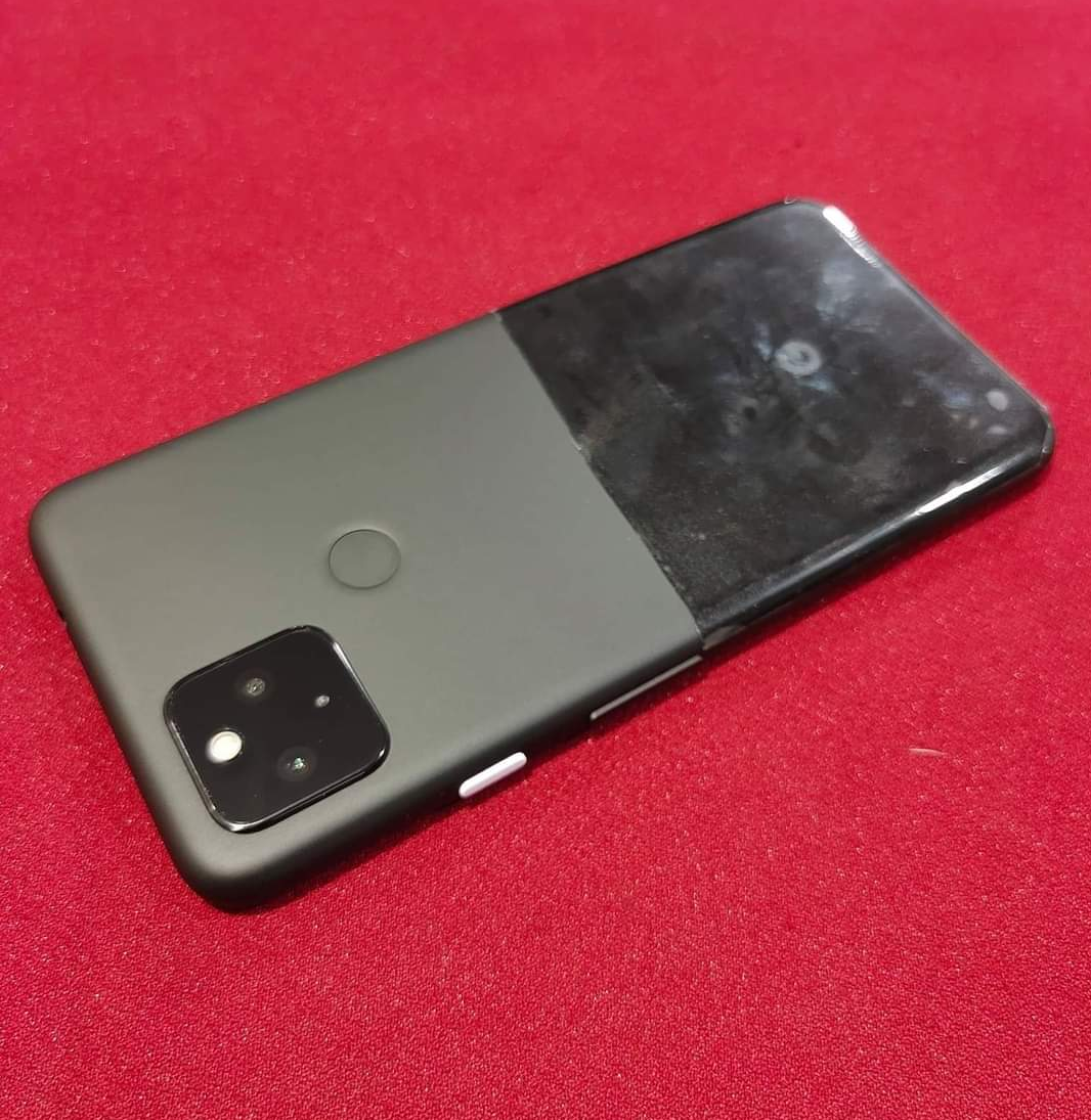Leaked Google Pixel 4a (5G) prototype shows how glass or aluminium ...