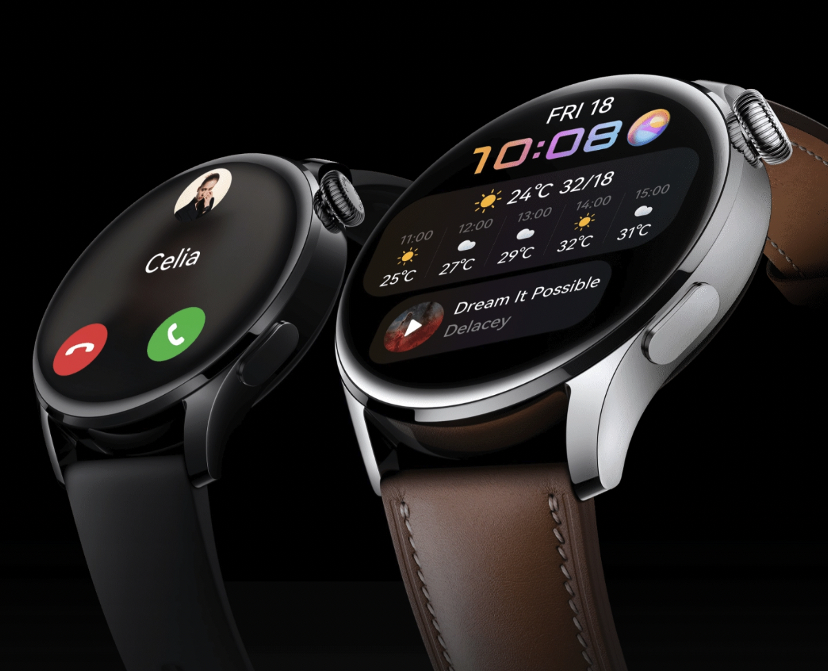 Huawei Watch 3 Pro, Huawei Watch 3 With HarmonyOS 2.0 Launched