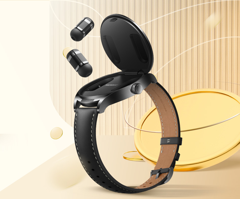 Huawei Teases Watch Buds, Watch That Can Charge Earbuds