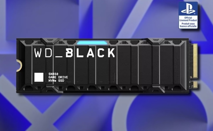 WD_BLACK™ SN850 NVMe™ SSD for PS5™ Consoles 