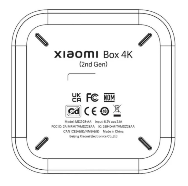 Xiaomi TV Box S 2da Generación - Xiaomi
