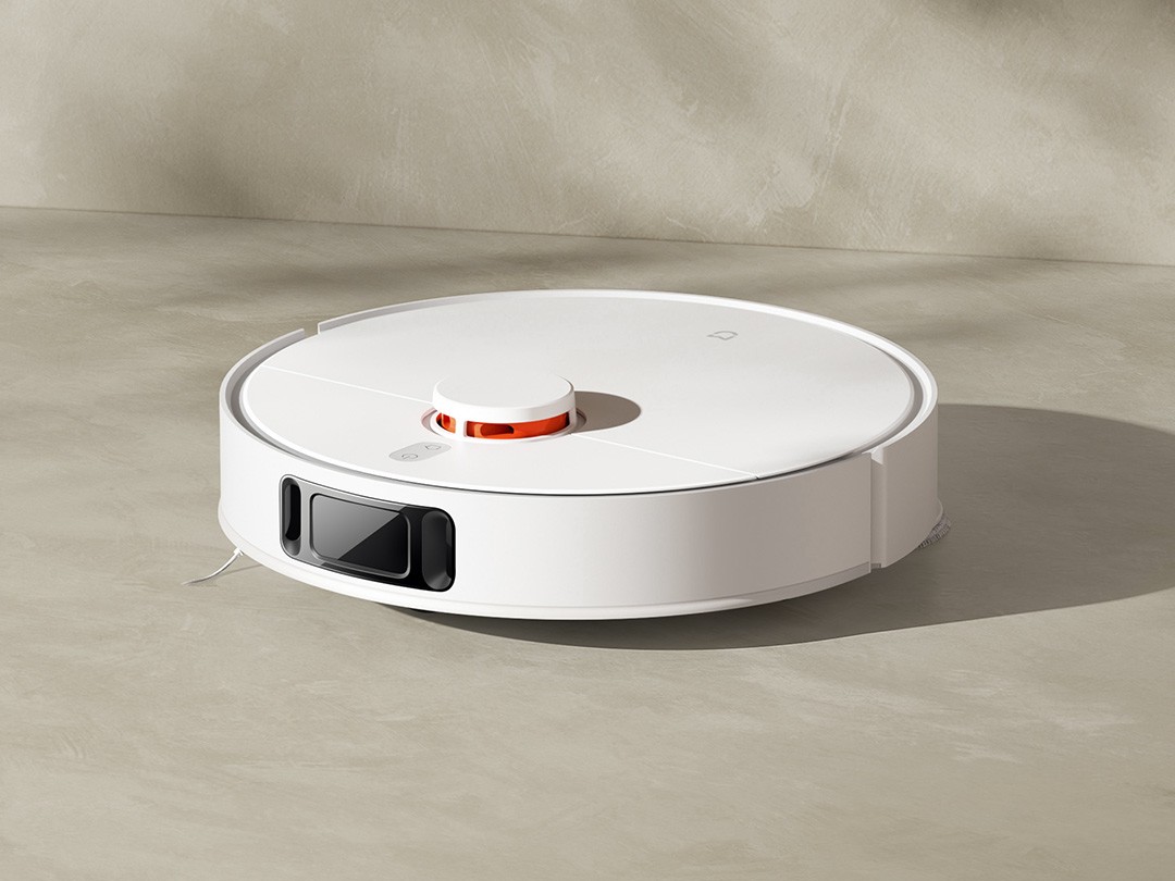 Xiaomi Robot Vacuum E10, 4000Pa Powerful Suction Power, 2-in-1 Sweep & Mop,  Auto Recharge with Smart Water Tank, WiFi, App Control, Slim Design, White