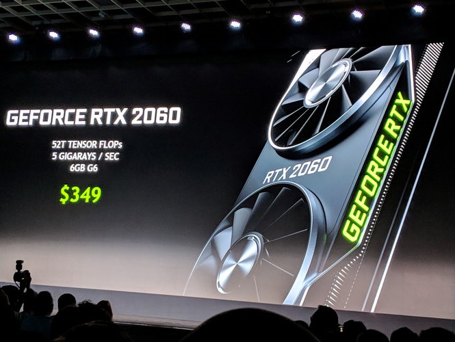Nvidia's RTX 2060 is faster than the 
