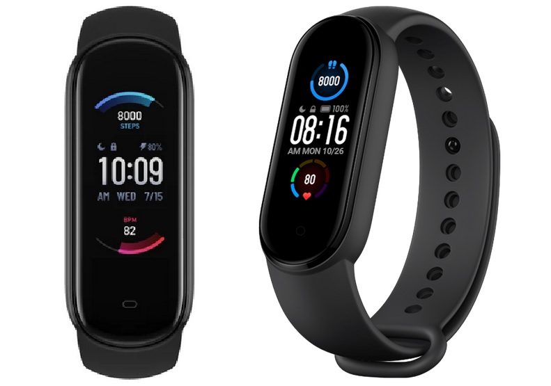Xiaomi Mi Band 5 and Amazfit Band 5 feature on list of fitness trackers  that could soon be able to take your temperature -  News