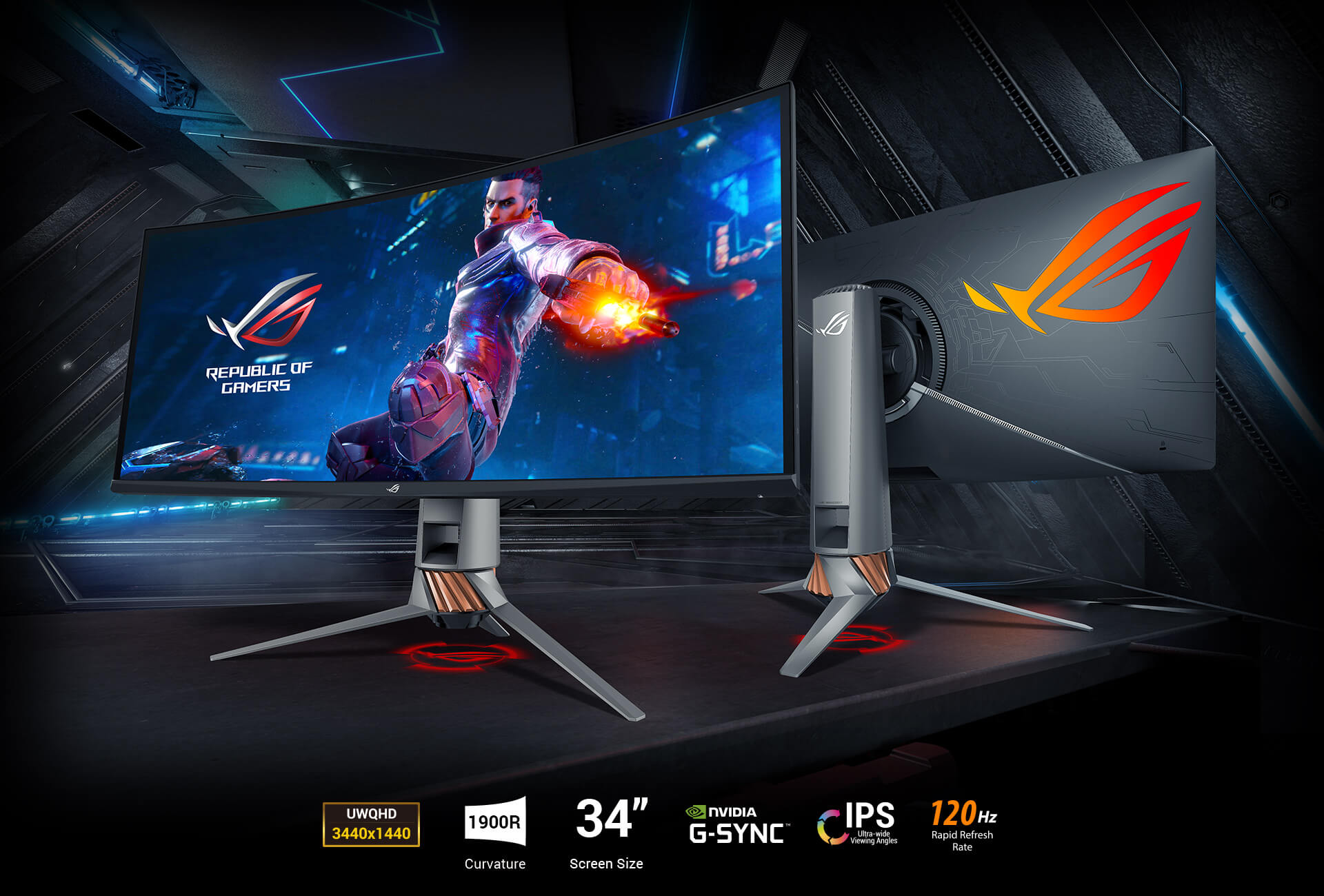 ASUS ROG announces world's first HDMI 2.1-certified 4K 120Hz gaming monitor  