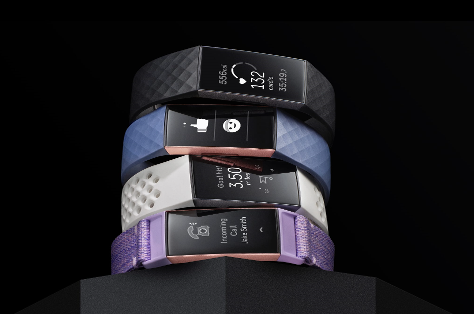 Fitbit Charge 4 fitness tracker full 