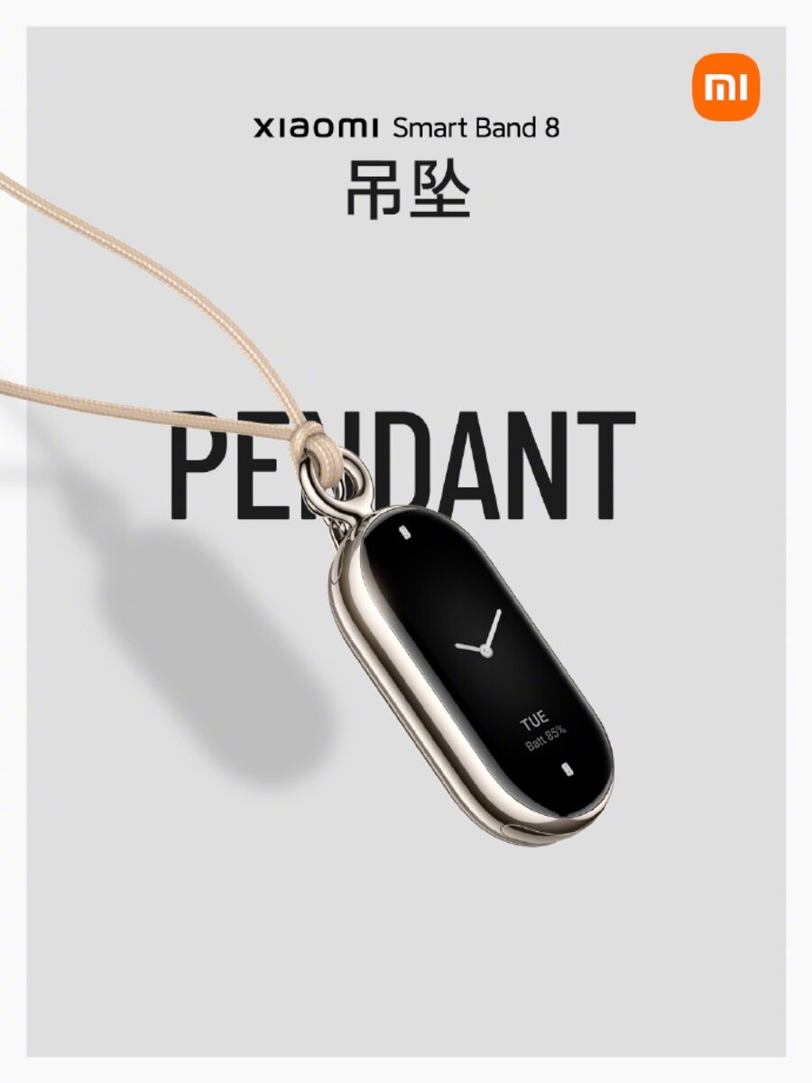 Xiaomi Smart Band 8 Features New Necklace Mode - Pandaily
