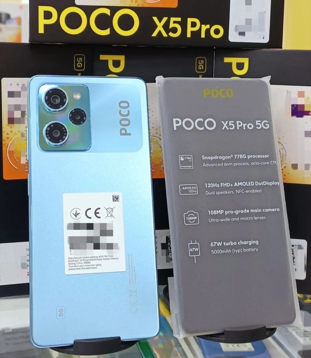 Poco X5 5g And Poco X5 Pro 5g Hands On Photos Leak As Xiaomi Outlines Performance Expectations 6503