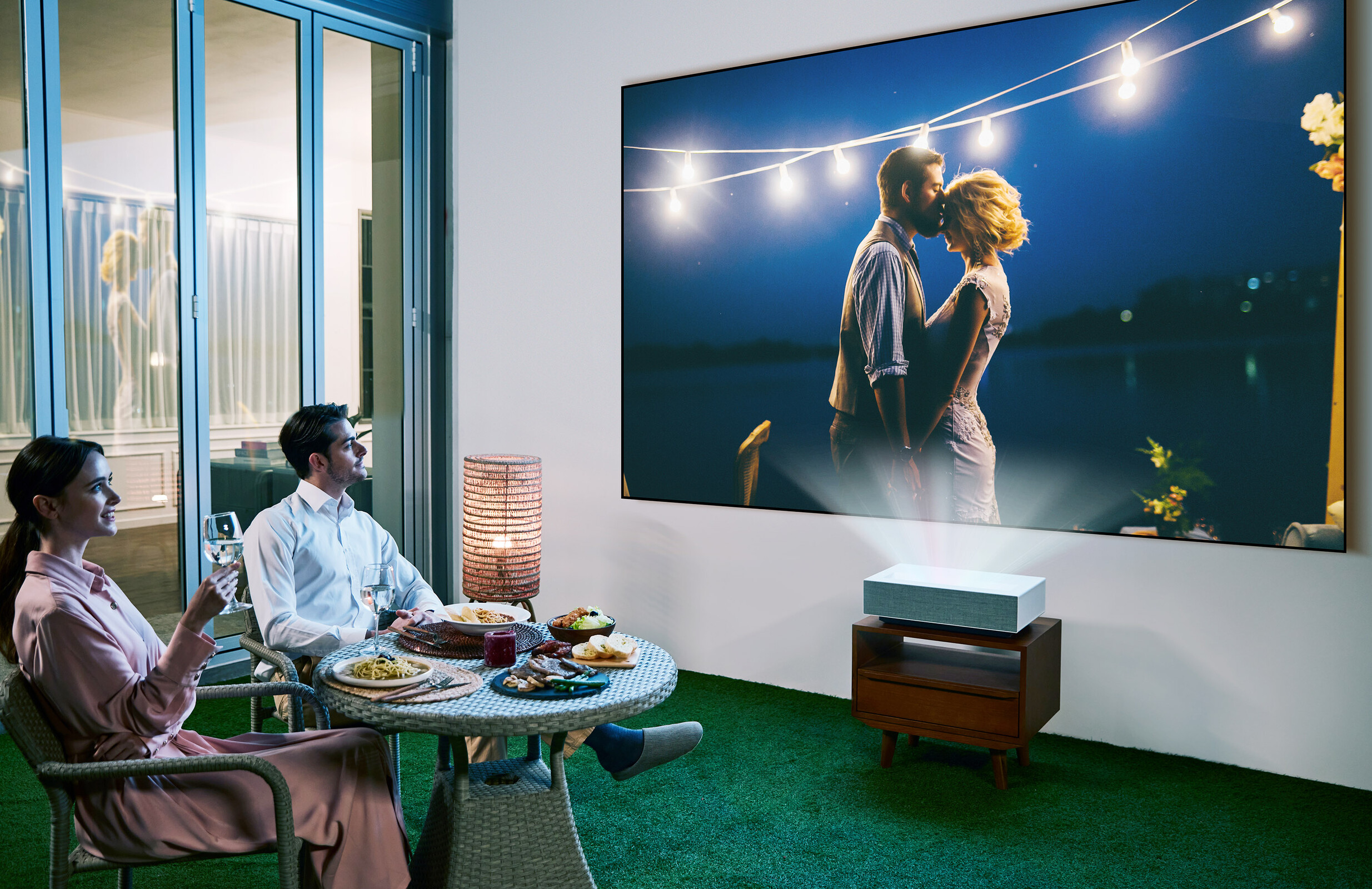 LG CineBeam HU715QW 4K laser ultrashortthrow projector launches with