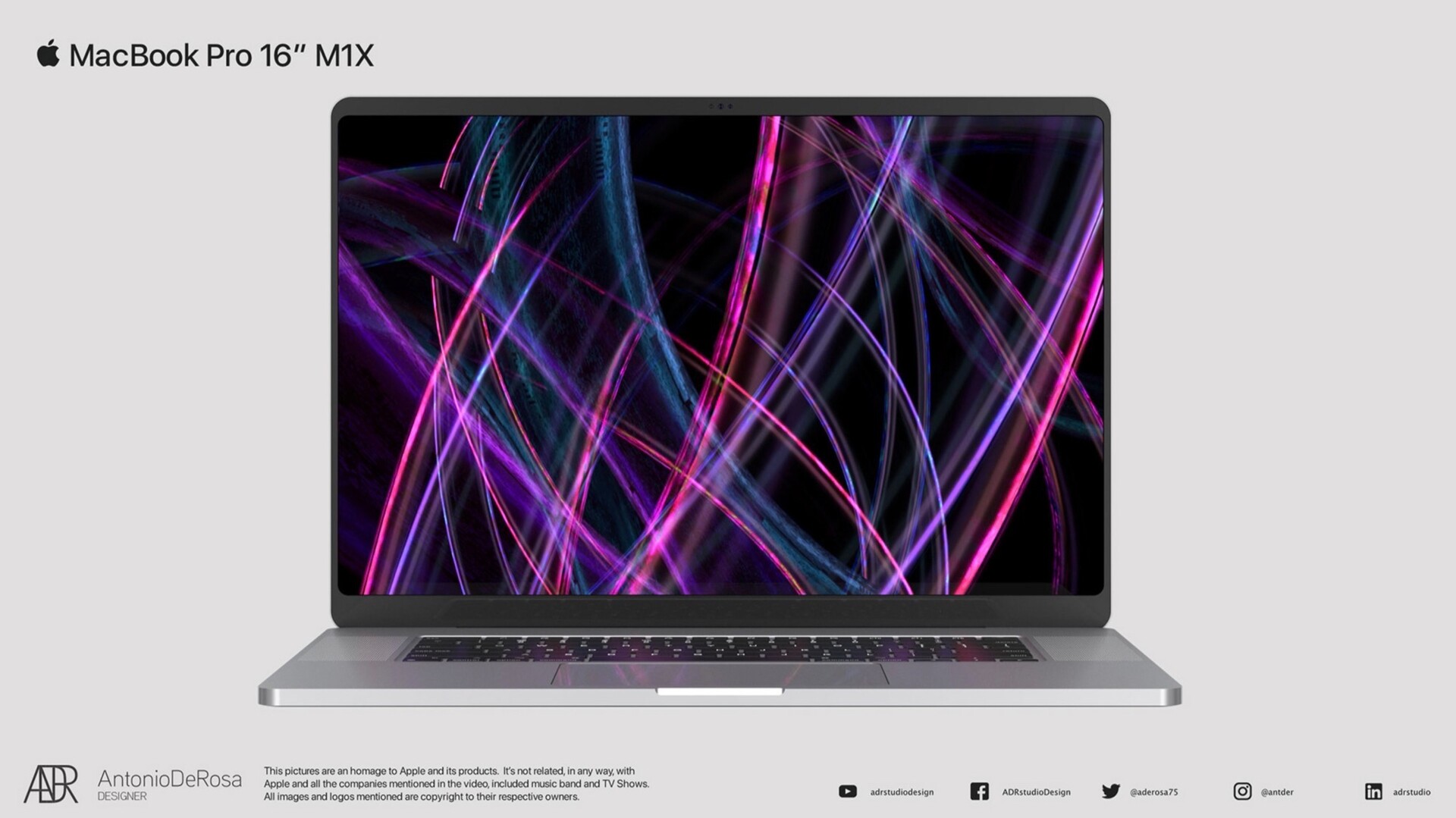 Concept renders show the next Apple MacBook Pro 16's presumed design -   News