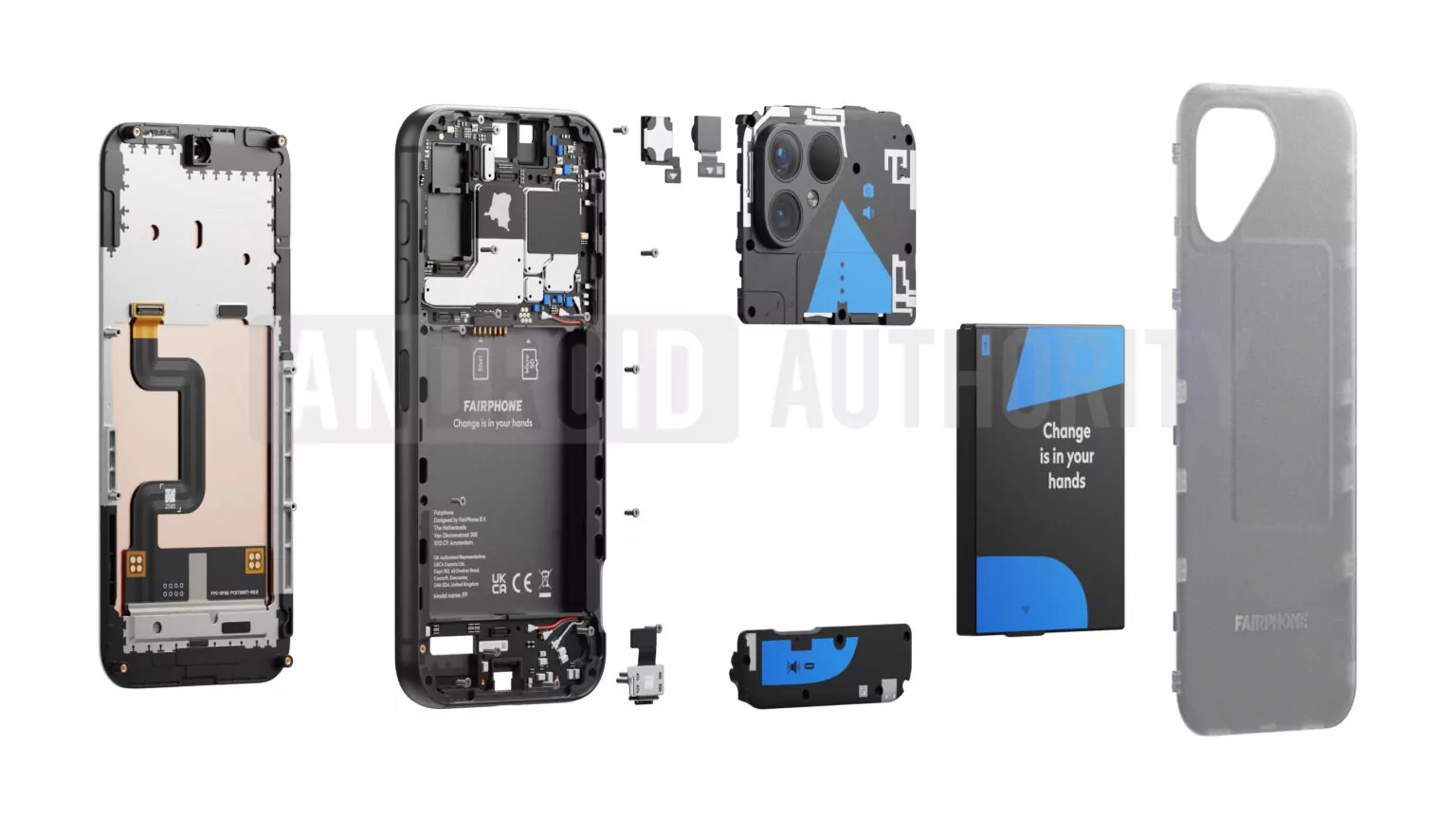 Protective back cover for Fairphone 5
