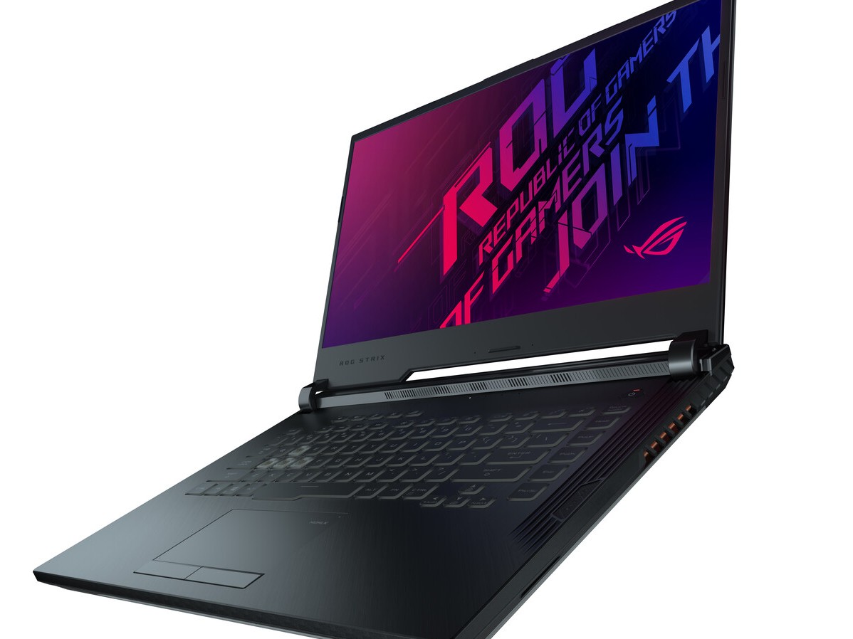 Asus ROG G531GT with Core i7-9750H, GTX 1650 graphics, and 512 GB