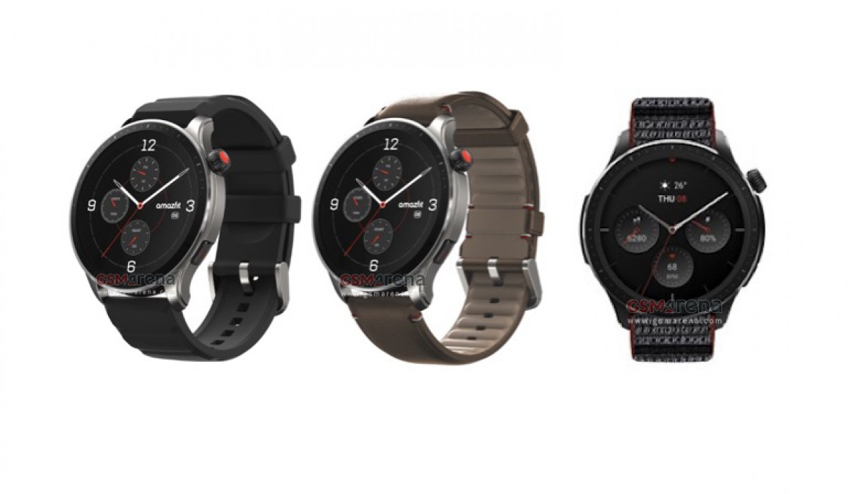 New Amazfit GTR 4, Amazfit GTS 4 and GTS 4 Mini officially introduced