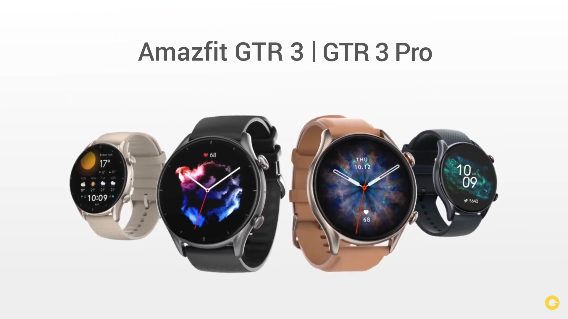 Amazfit GTR 3, GTR 3 Pro and GTS 3: smartwatches for good money and with  good connectivity