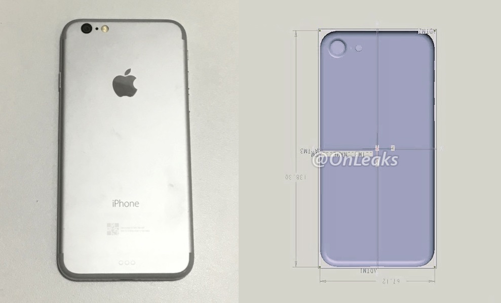 IJver Bezwaar roestvrij Supposed dummy cover for iPhone 7 reveals dimensions and Smart Connector  pins - NotebookCheck.net News