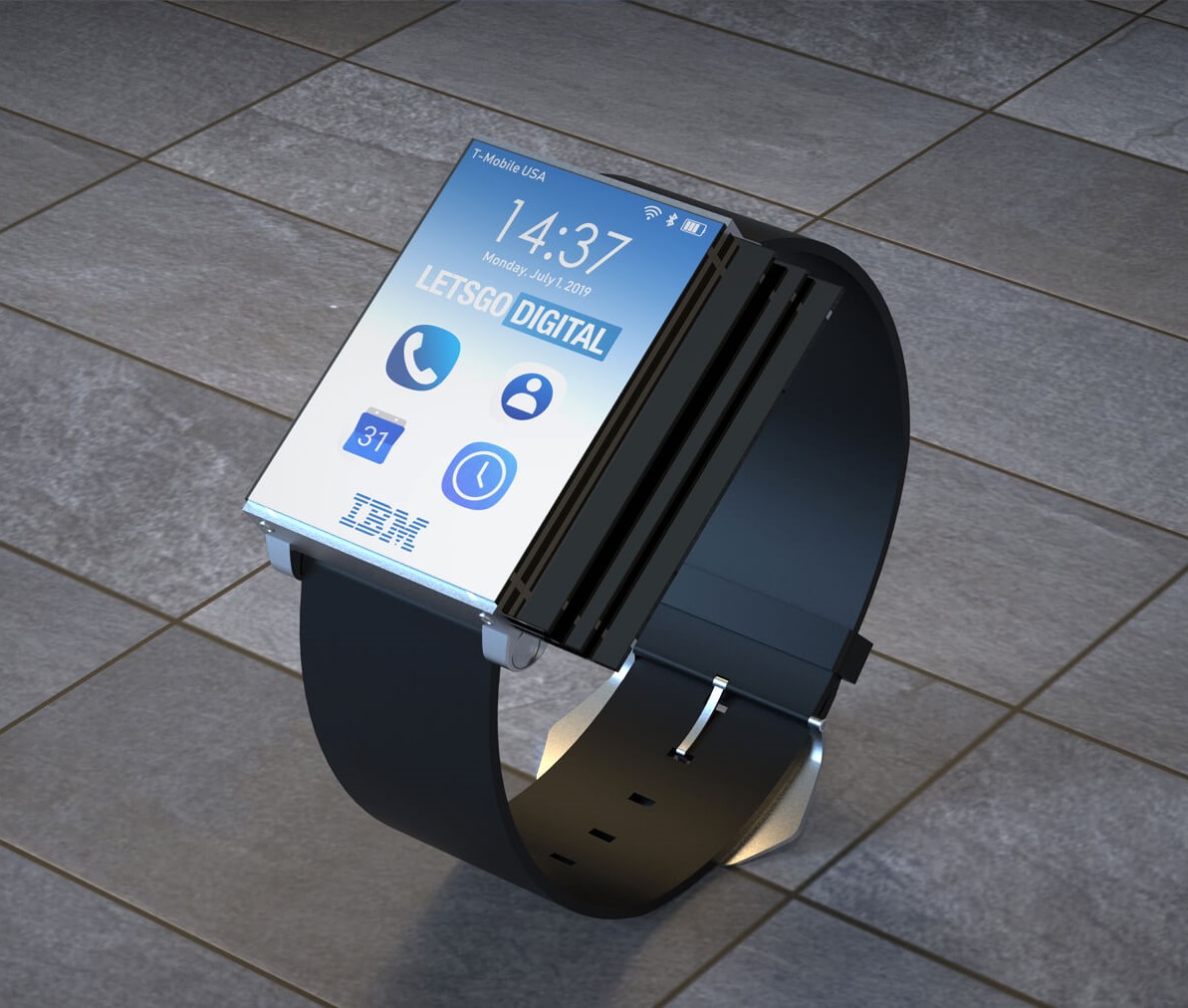 Sinds Triatleet Afdeling IBM patents smartwatch that folds out into smartphone and tablet -  NotebookCheck.net News
