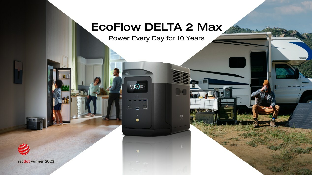 EcoFlow DELTA [MAX] 1,600 Portable Power Station