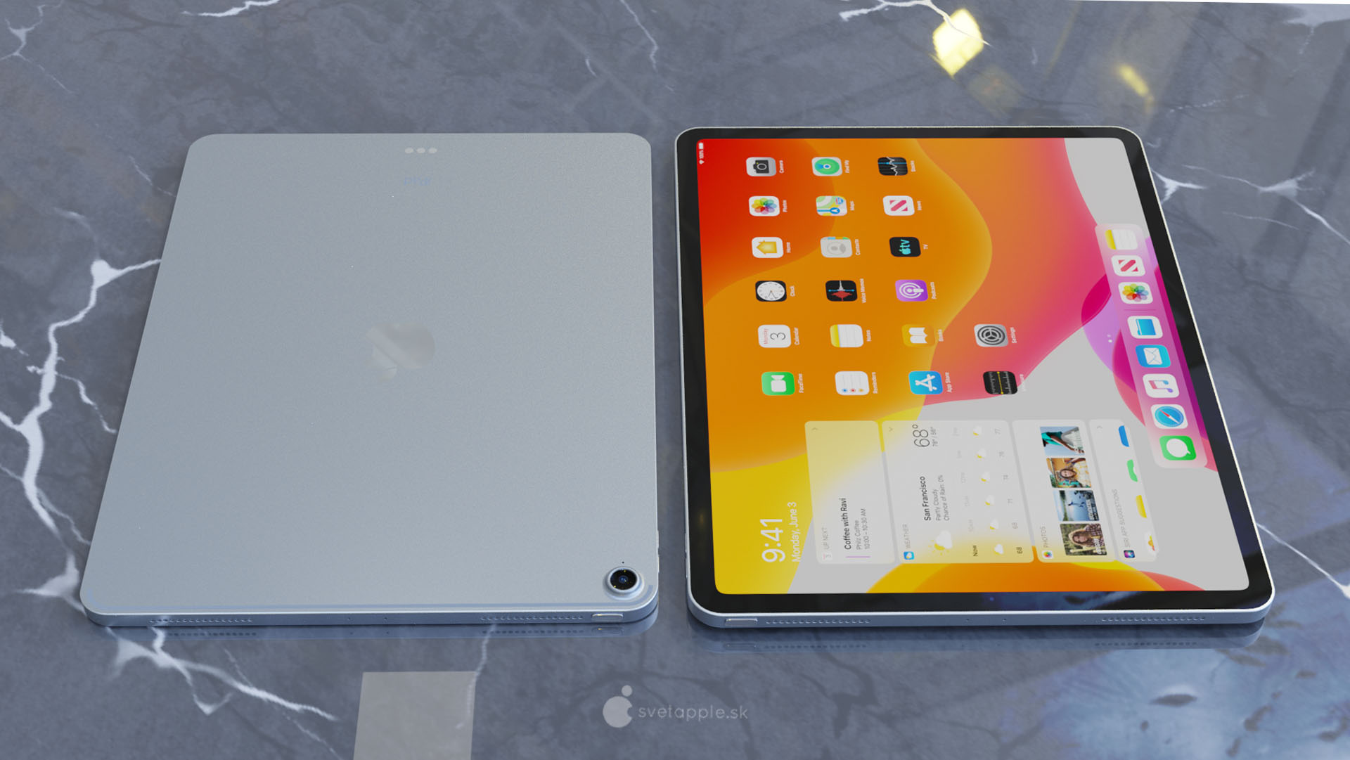 iPad Air 4: New renders show an updated tablet with a Touch ID-enabled ...