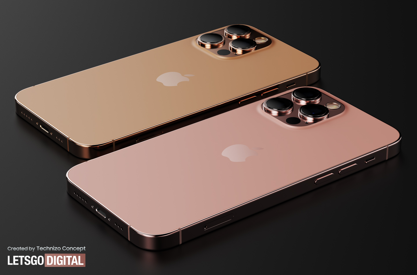 Beautiful Concept Video Shows The Iphone 13 Pro In Every Color Including The All New Sunset Gold Notebookcheck Net News