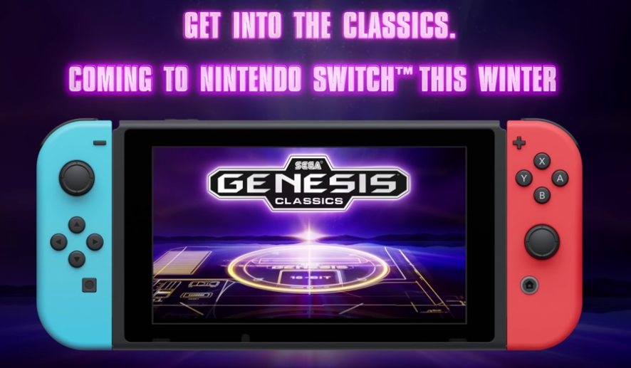 sega genesis classics for nintendo switch