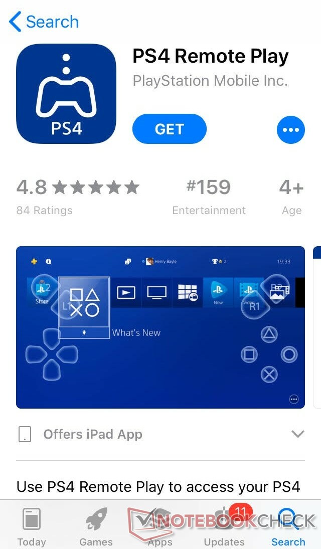 playstation 4 app store