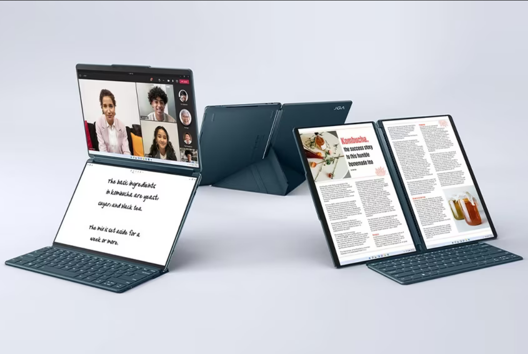 Lenovo Yoga Book 9i dual-OLED convertible now available in the US starting  at US$2,000, EU prices start at €2,499 -  News
