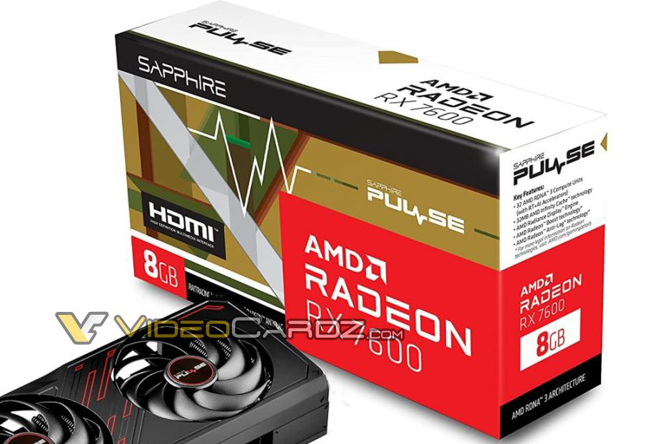 AMD Introduces AMD Radeon RX 7600 Graphics Card for Superb, Next
