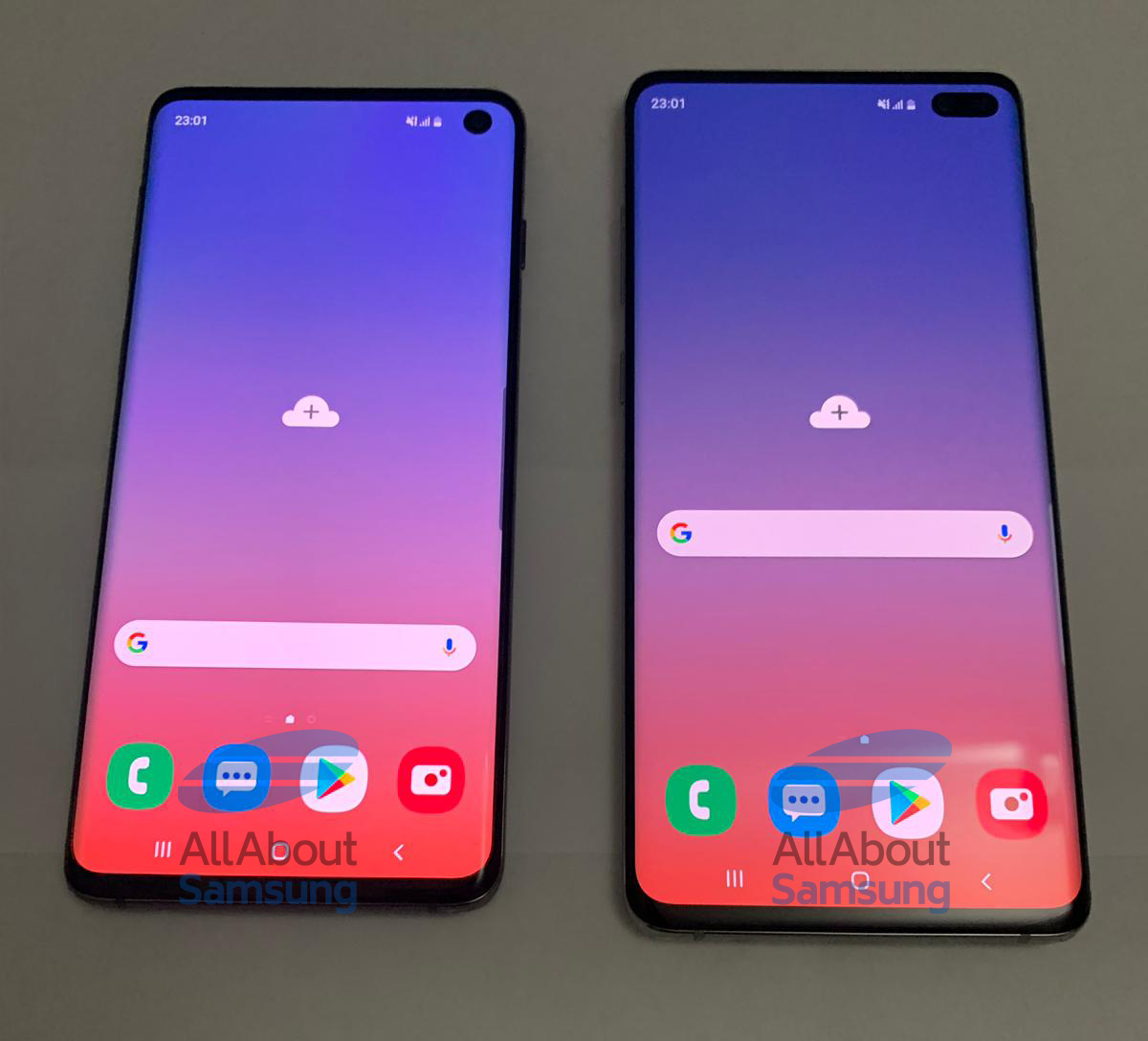 Here are the first live images of the Samsung Galaxy S10 ...