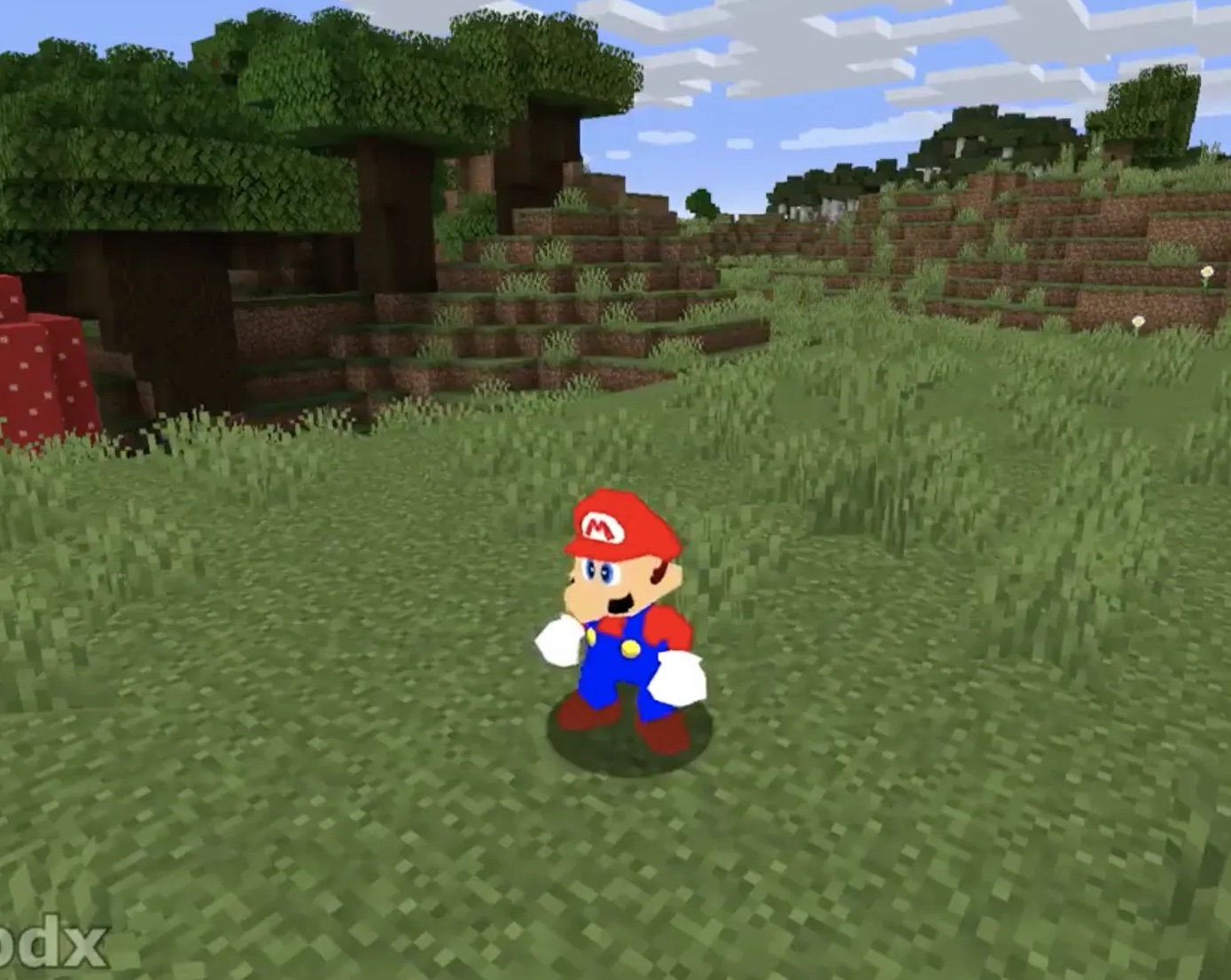 Video Shows Modder Running The Super Mario 64 Engine In Minecraft Notebookcheck Net News