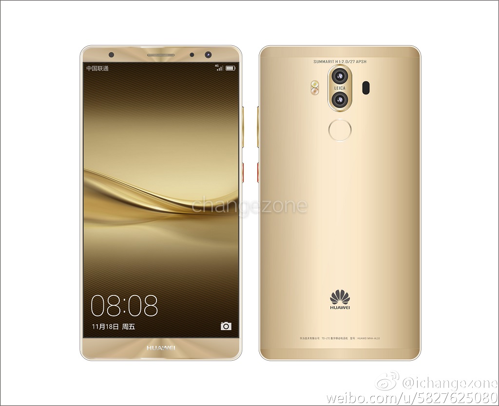 Schijn horizon Vorige Huawei Mate 9 leak: Pictures, pricing and planned configurations -  NotebookCheck.net News