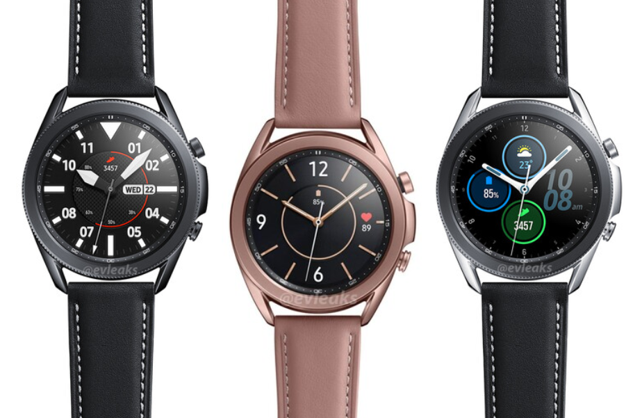 New Samsung Galaxy Watch 3 images show the smartwatch looking chic in black titanium and bronze (rose gold really) - NotebookCheck.net News