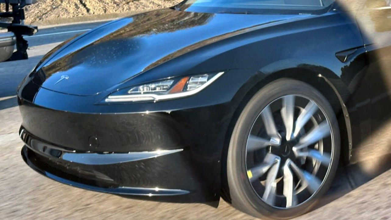 Tesla Model 3 Highland RWD in sub-zero temperatures 