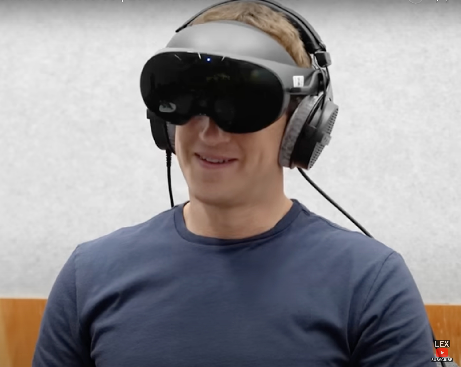 Mark Zuckerberg Meta Quest 3 Headset