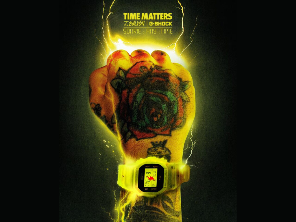 Casio G-shock X J Balvin 'time Matters' Collab: Bold Yellow Limited 