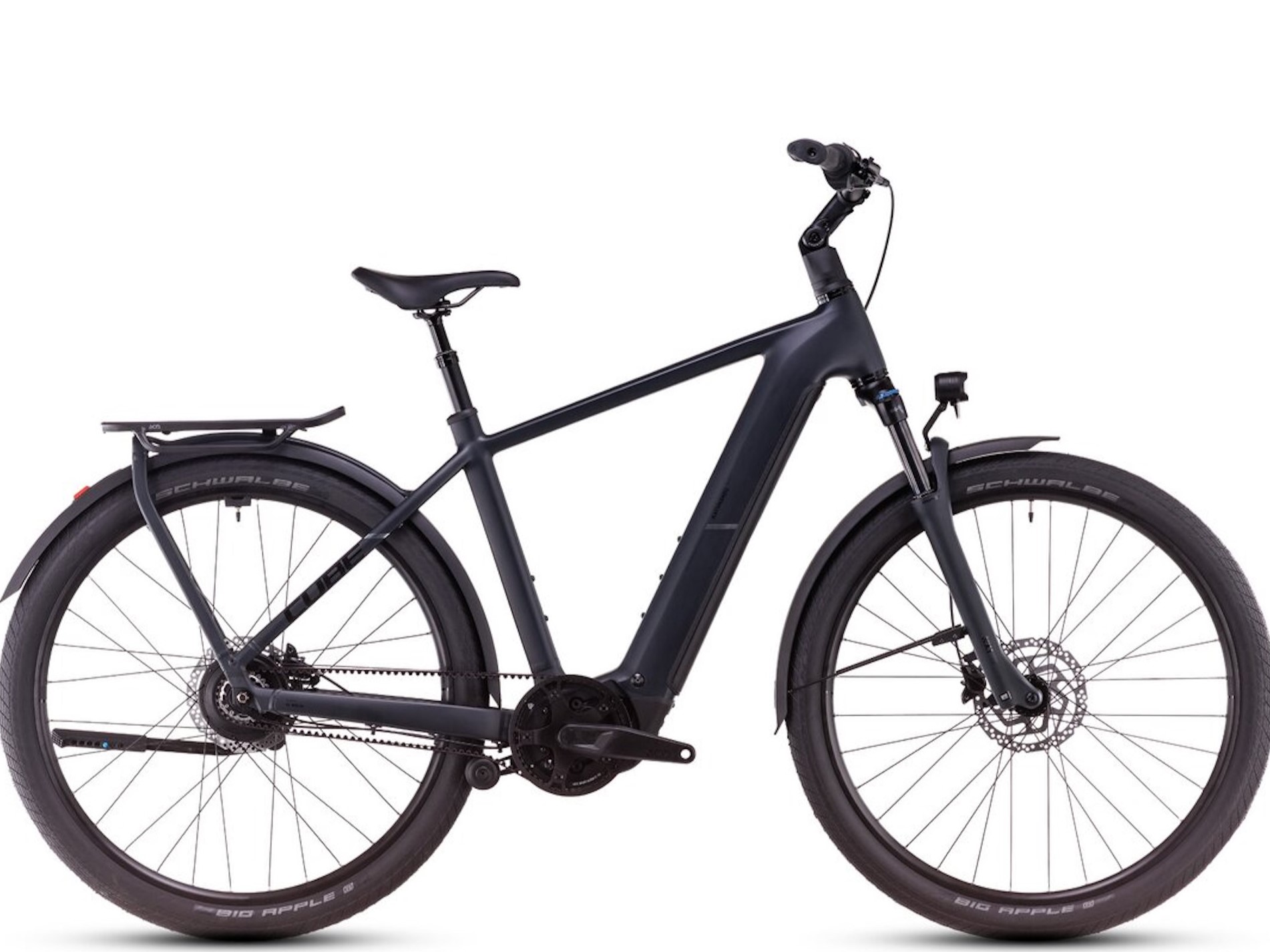 Cube: Hybrid e-bike with center-mounted motor, belt drive and CVT now ...