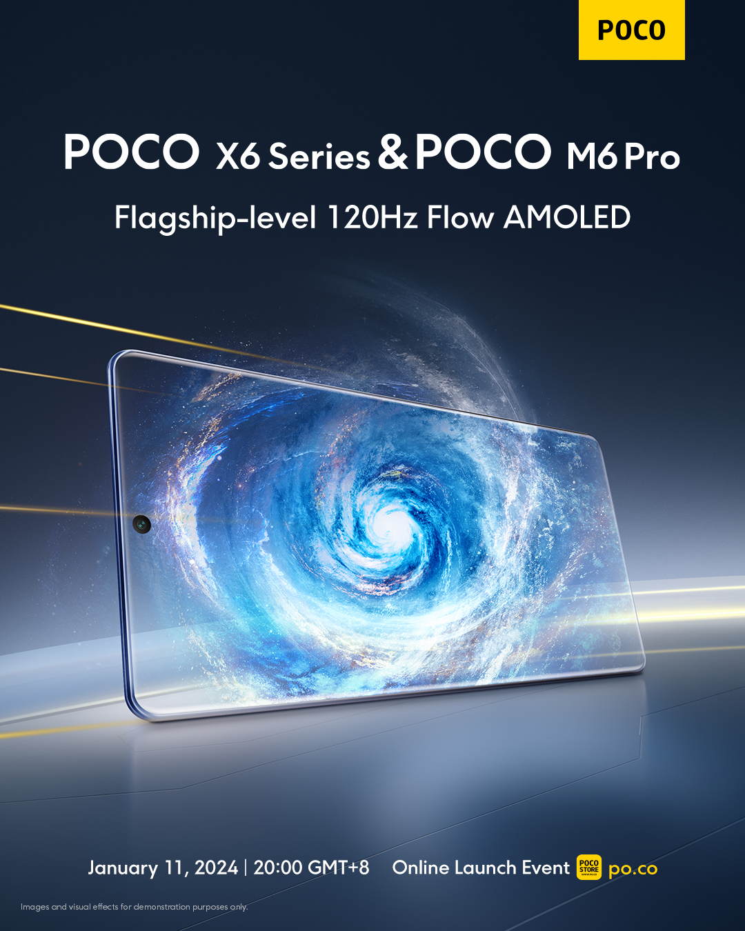 Exclusive] POCO X6, X6 Pro, M6 Pro 4G official renders revealed ahead of  launch