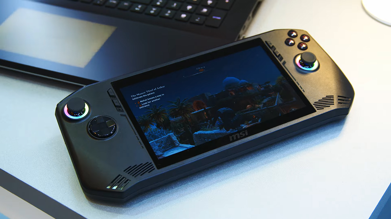 MSI Claw A1M handheld gaming PC