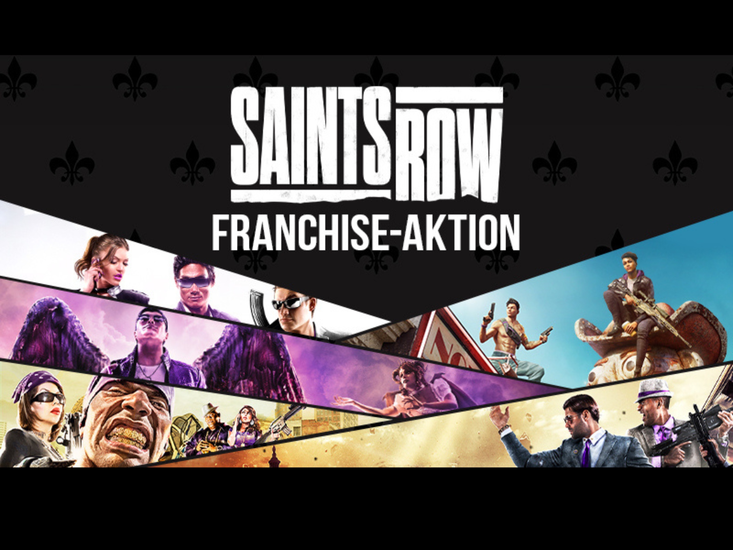 Saint Row franchise promotion on Steam Up to 84 percent discount