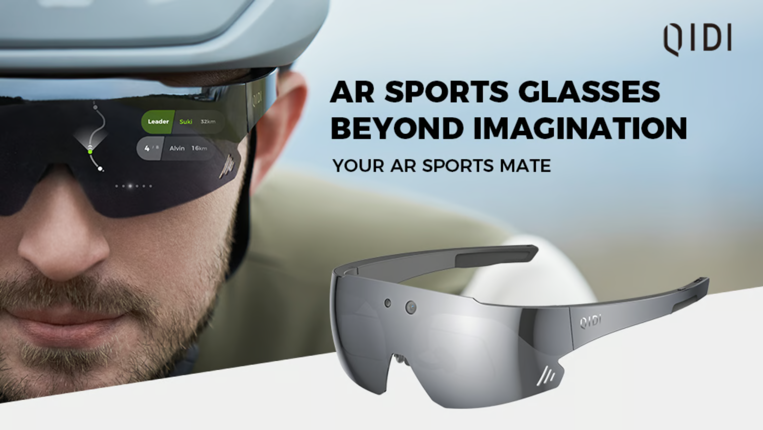 Qidi Vida The Ar Glasses For Cyclists And Athletes About To Hit Kickstarter