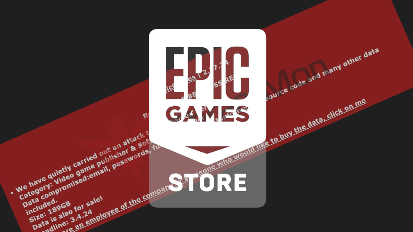 Epic Games data breach allegedly exposes 189 GB of customer data, source  code — company denies claims -  News
