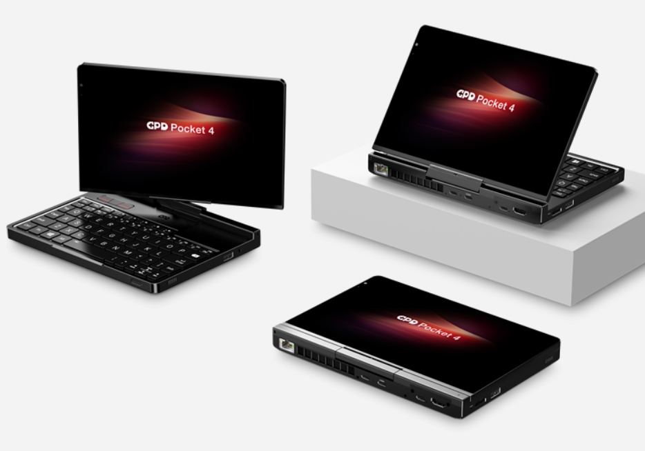 GPD unveils Pocket 4 pricing: Ultraportable AMD-powered laptop coming soon