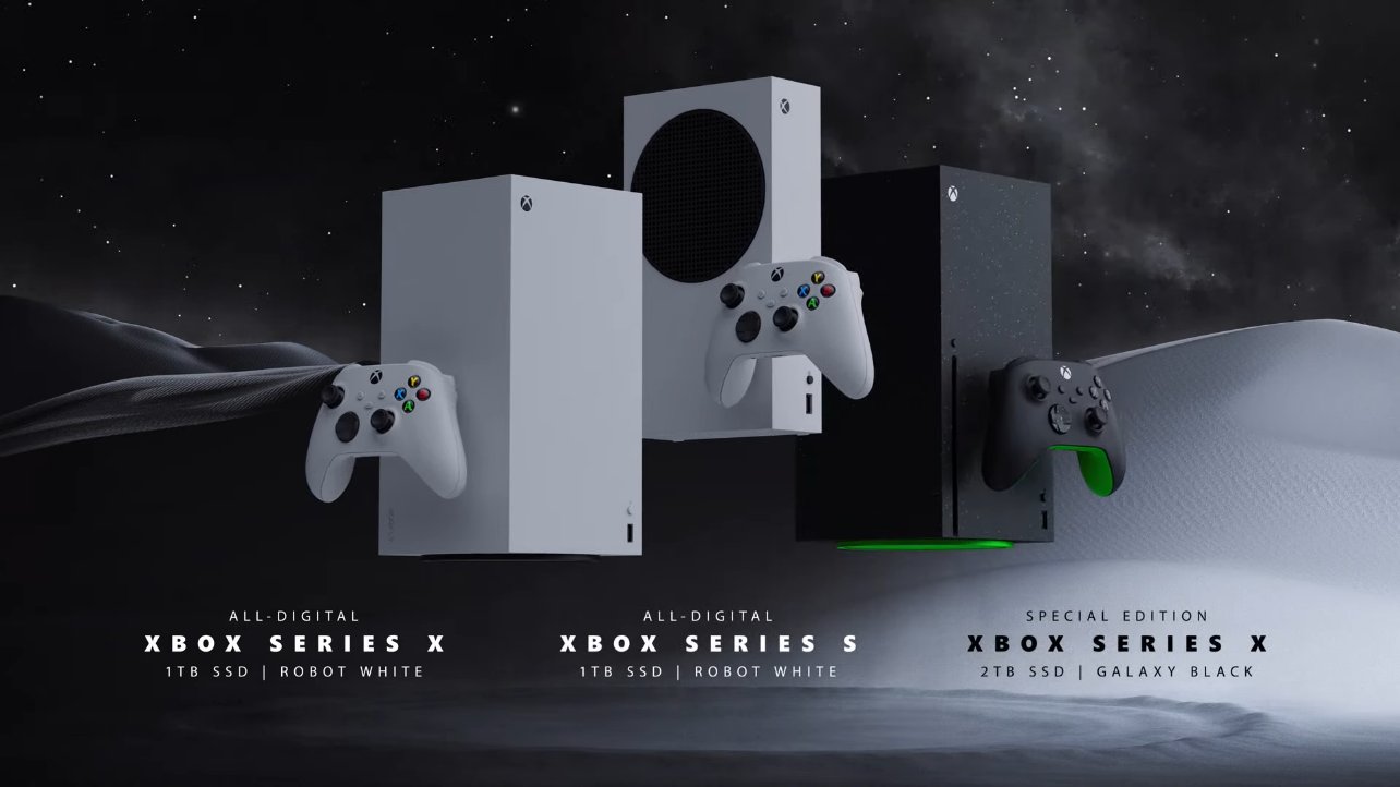 Microsoft shows off 2 TB Xbox Series X variant alongside new Series S ...