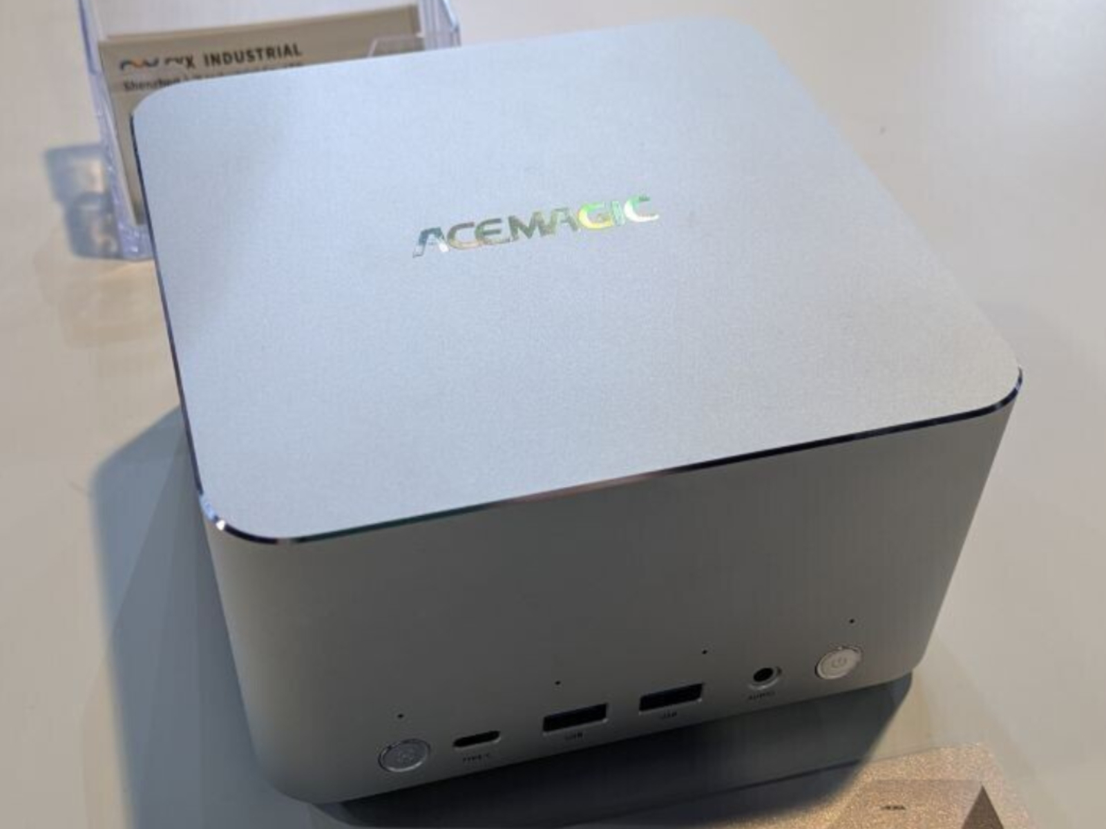Acemagic has showcased two Intel Panther Lake-based mini-PCs so far, including the 'Performance Unleashed' pictured here. (Image source: TechPowerUp)